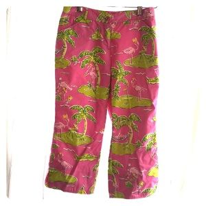 Lilly Pulitzer Cropped girls pants